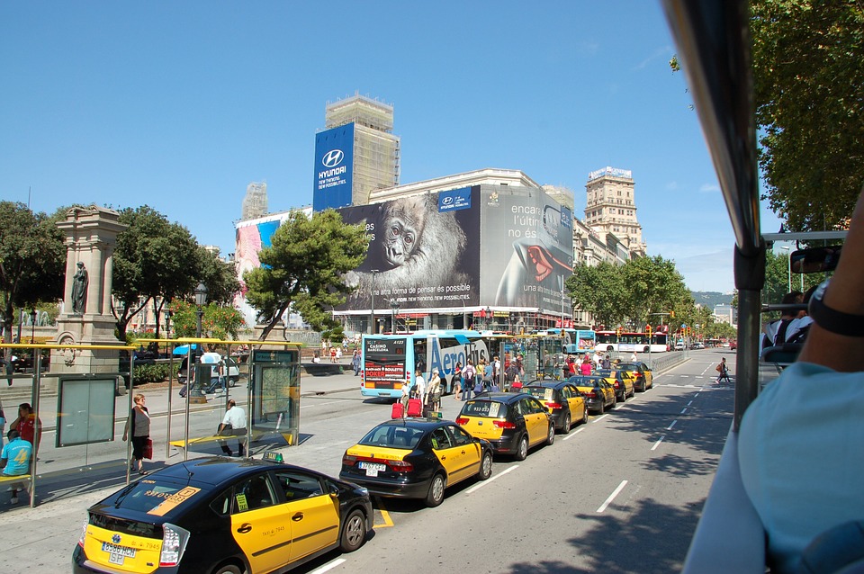 Barcelona Taxi Paradas